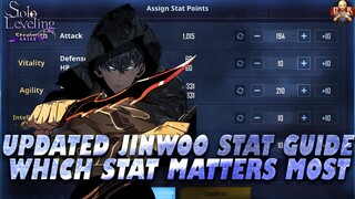 [Solo Leveling: Arise] - MUST WATCH! FULL Deep Dive into Jinwoo's STATS PART 2! DATA SHOWN