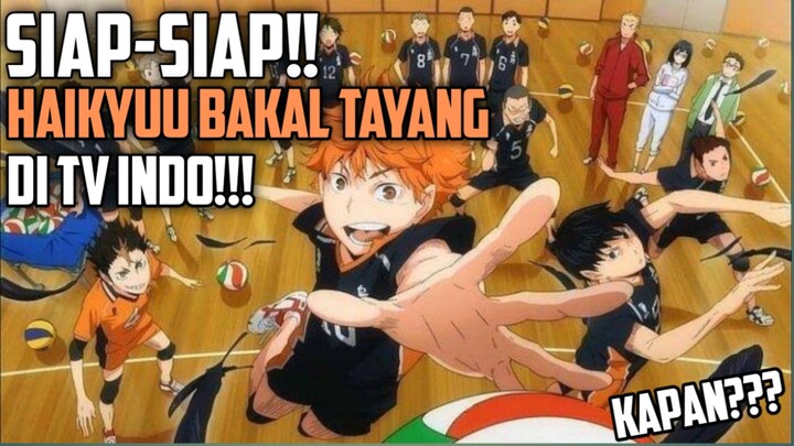 Haikyuu Akan Tayang Di TV!!!