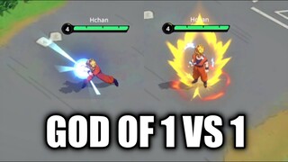 SUPER SAIYAN GOKU IS PROBABLY THE GOD OF 1 VS 1