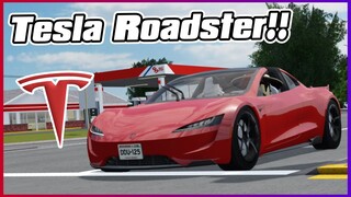 TESLA ROADSTER!! || Greenville ROBLOX