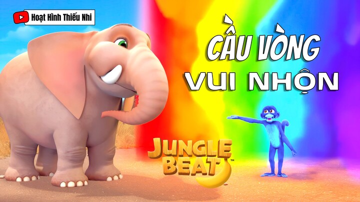 Tập 9: Cầu Vòng Vui Nhộn | Jungle Beat: Khỉ Munki & Voi Trunk