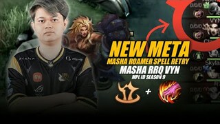 New Patch New Meta Masha Roamer Spell Retry - Best Moments Masha RRQ Vyn | MPL ID Season 9