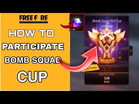 HOW TO PARTICIPATE IN FREEFIRE BOMB SQUAD 5V5 CUP ||TOURNAMENT FULL DETAIL |TOURNAMENT JOIN KAISE