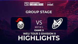 Game 3: Nigma Galaxy vs Into the Breach (SumaiL vs Supream^ | BO3) DPC WEU 2022 Tour 3: Division II