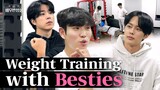 Yoo Insoo's Friends😘 Weight Training w. Yoo Seonho, Lee Chanhyeong💪 | Actors' Association (Ep. 2-4)