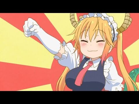 Kobayashi-san Chi no Maid Dragon - Funny Moments [HD]