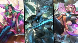 NEW SPLASH ARTS: Fairy Skins: Seraphine Katarina Ezreal Karma Milio Kalista Fiora