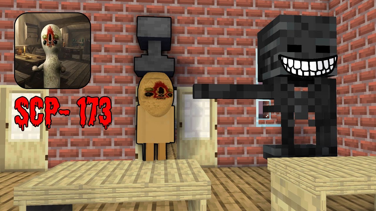 SCP 173  Minecraft Skin