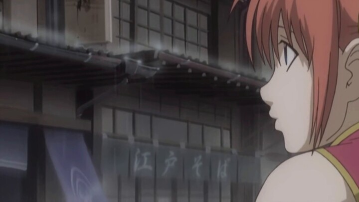 [Gintama] Gintoki sangat perhatian, dia sudah menyadari bahwa Kagura menginginkan payung Kokoro, dia