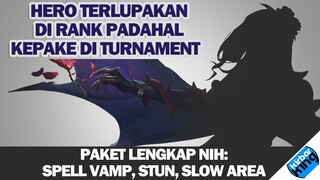 Hero Terlupakan di RANK Padahal kepake di turnament. Mage Support paling keras  -  MLBB