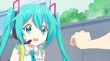 "The green onion in miku sauce was robbed..."