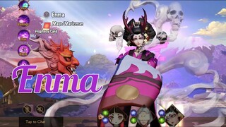 NEW SHIKIGAMI "ENMA" GAMEPLAY PREVIEW - ONMYOJI ARENA