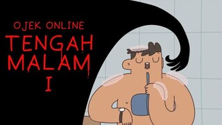 Kartun Lucu - Ojek Online Tengah Malam (bagian 1)