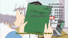 tonari no seki-kun eng sub 17th period FUKUWARAI