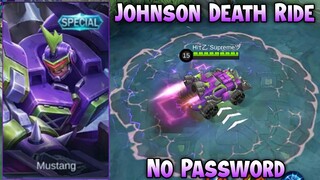 JOHNSON DEATH RIDE SPECIAL SKIN SCRIPT NO PASSWORD BENEDETTA PATCH - MOBILE LEGENDS