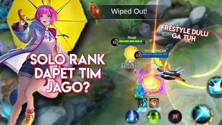 BACKUP TIMNYA NGERI! Kagura Solo Rank di Epic Mobile Legends