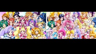 Pretty Cure All Stars DX, DX2 & DX3 Opening Mashup