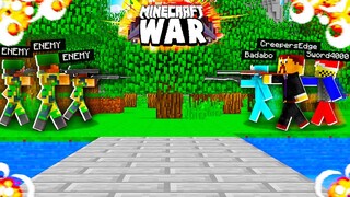 OCEAN ATTACK on our ENEMIES Minecraft Military Base! (Minecraft War #50)