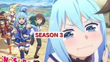 KonoSuba Season 3 Episode 1 Release Date Revealed!