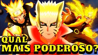 MODO BARION VS MODO RIKUDOU  QUAL O MAIS PODEROSO ? (NARUTO BARYON VS NARUTO RIKUDOU)