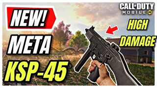 *NEW* KSP-45 GAMEPLAY (SMG) BEST GUN in CALL OF DUTY MOBILE | SEASON 6 #ksp45