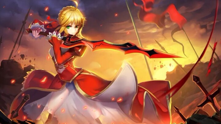 [Super Burning Famous Scene] My name is Nero Claudius, a lovable servant