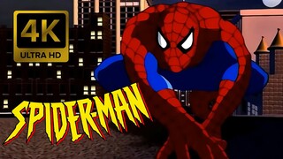 Spider-Man The Animated Series Intro [4K 60FPS AI Remastered]