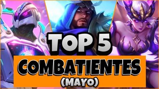 TOP 5 LOS MEJORES COMBATIENTES | Los Mejores Héroes Para La Línea de Experiencia