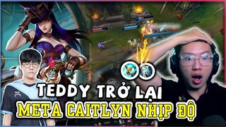 AF TEDDY HACK TẦM ĐÁNH VỚI CAITLYN NHỊP ĐỘ CHẾT NGƯỜI | THÁCH ĐẤU HÀN (LMHT) 11.24