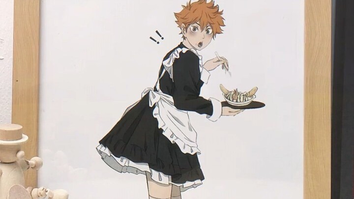 Before the lights were turned on, how could Hinata be the only one to do this? Haha