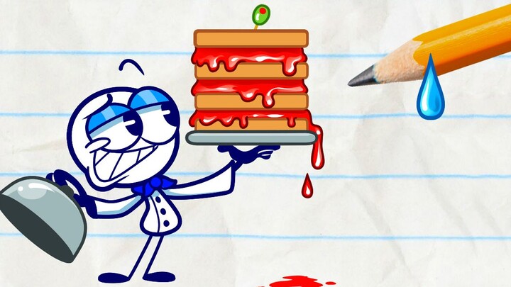 How can you eat a sandwich without ketchup? [Pencil Animation]