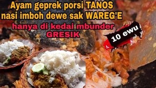 AYAM GEPREK NASI AMBIL SENDIRI SEPUASNYA - tersedia lima macam sambal