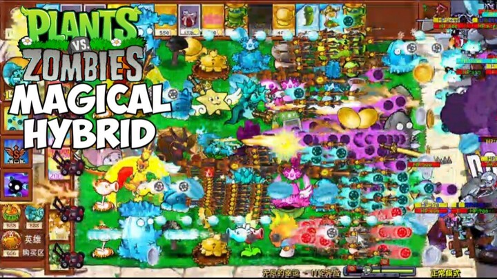 Bukan lagi Fusion kalo ini mah Lebih Parah [PVZ Magical Hybrid]