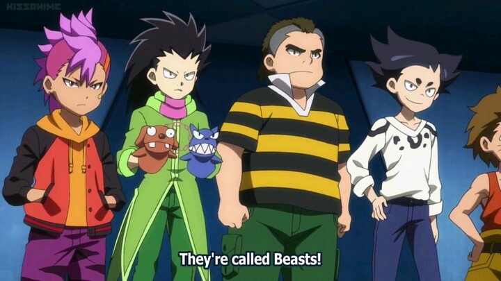 S01E34 Beasts' Fangs! Beyblade Burst Eng Sub