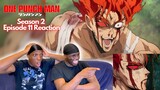 GAROU VS GENOS! One Punch Man Season 2 Episode 11 REACTION