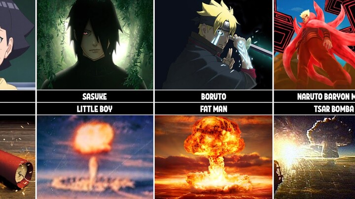 Bombs that can Kill Naruto/Boruto Characters