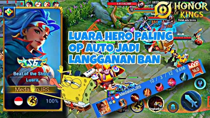 LUARA HERO LANGGANAN BAN SIAP SIAP SAMA OVERPOWERNYA 😱😱