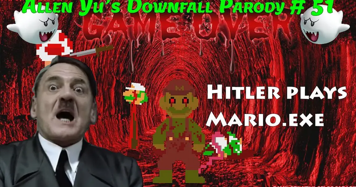 Downfall Parody #51: Hitler plays Mario.exe - Bilibili