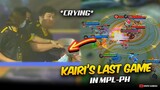 ONIC KAIRI'S LAST GAME IN MPL-PH 🥺