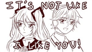 It's Not Like I Like You - LenMiku (Vocaloid Animatic)