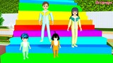 B4yi Celine Dorong Yuta Mio Jatuh Dari Obby Parkour Gegara Tamak Uang Sakura Simulator Ebi Gamespot