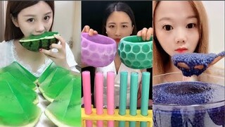 [ASMR] THÁNH ĂN ĐÁ| Ăn Đá lạnh, chocola đông lạnh đa màu sắc| Ice Eating MUKBANG SATİSFYİNG#29