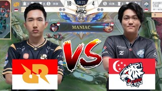 LEMON MANIAC ! RRQ HOSHI VS EVOS SG - GAME 1 PLAYOFF MSC 2022 | MOBILE LEGENDS