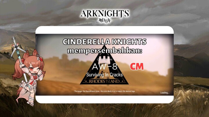 Arknights Niche Cinderella Knights: AW-8 CM