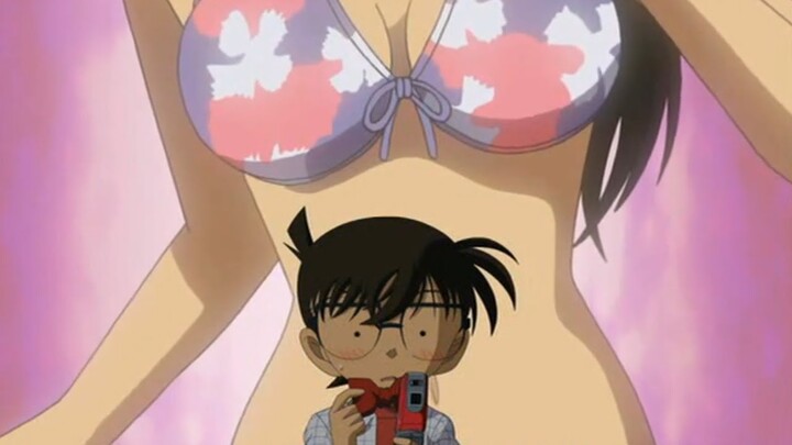 Detective Conan | Conan saves a sexy picture of Ran