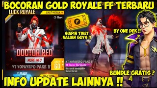 BOCORAN GOLD ROYALE FF TERBARU 2021 DESEMBER & INFO UPDATE LAINNYA - GARENA FREE FIRE