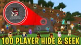 Minecraft, But It's a 100 Player Treasure Hunt!