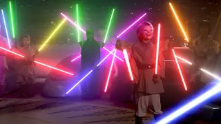 [Movie][SW] How Jedi Apprentice can fight against Anakin