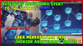 Rute/Jalur Mobil Di Event "To The Starts!" Level 4 | Untuk Level 1-3 cek di YouTube"Jvor GG"