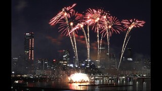 BTS - Boy with love  in 2019 seoul fireworks festival